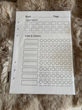 Refill pack for A5 Colouring Tracker