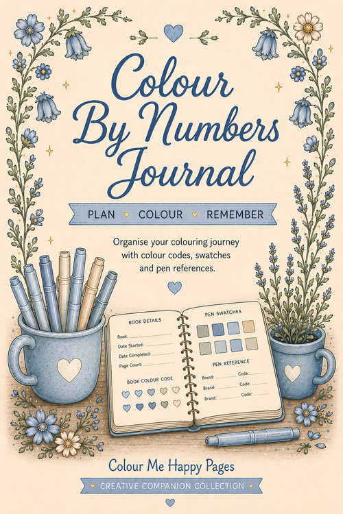 Colour By Numbers Journal