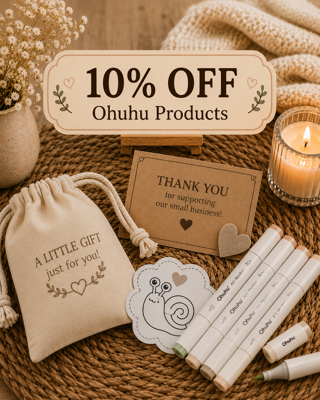 10% Off Ohuhu Products